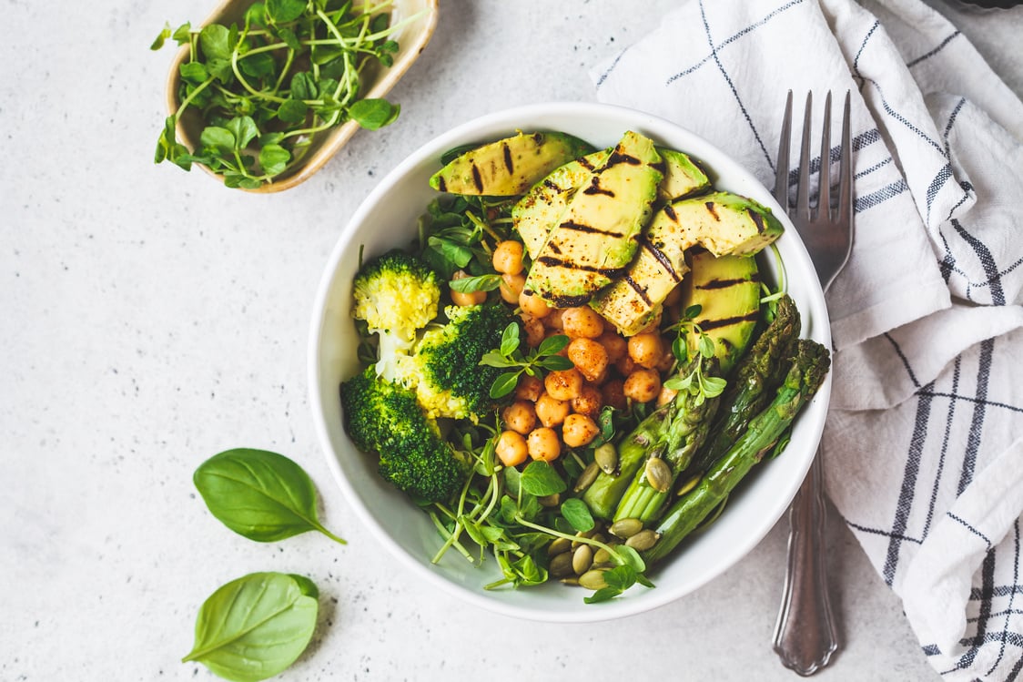 Healthy Vegetable Salad Bowl